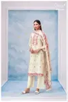 Chenoa 4854 By Ganga Cotton Printed Embroidery Work Salwar Kameez Online Wholesale